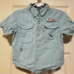 Columbia button up fishing shirt
